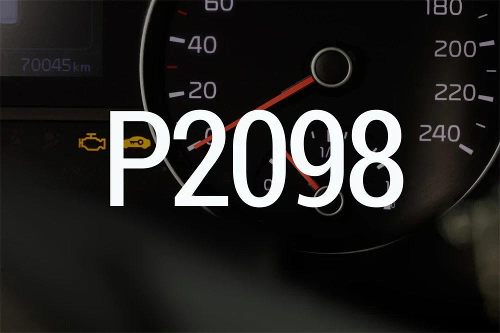 Decoding P2098: Symptoms, Causes, and What Your Check Engine Light is Telling You