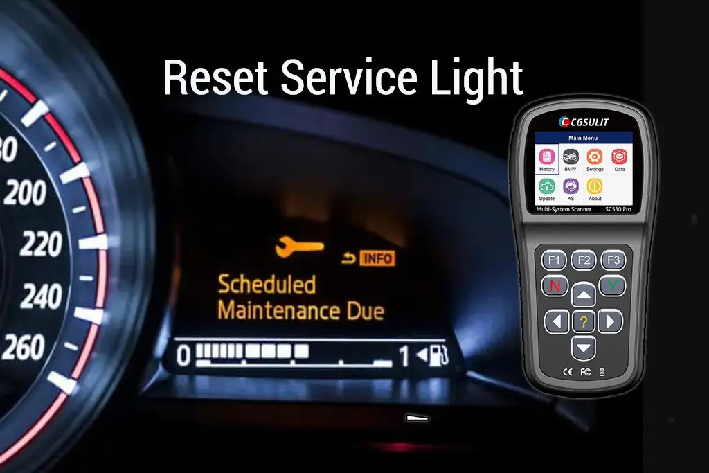 How to Reset BMW Motorcycle Service Light with OBD2 Scanner?