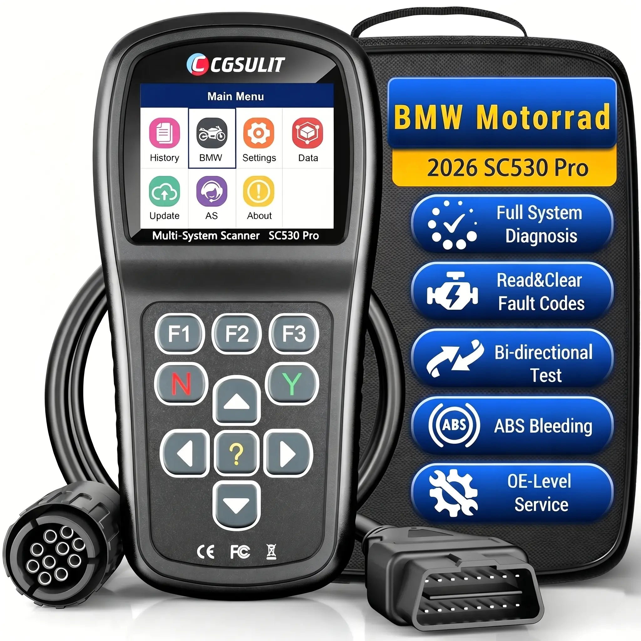 cgsulit sc530 pro bmw motorrad scan tool