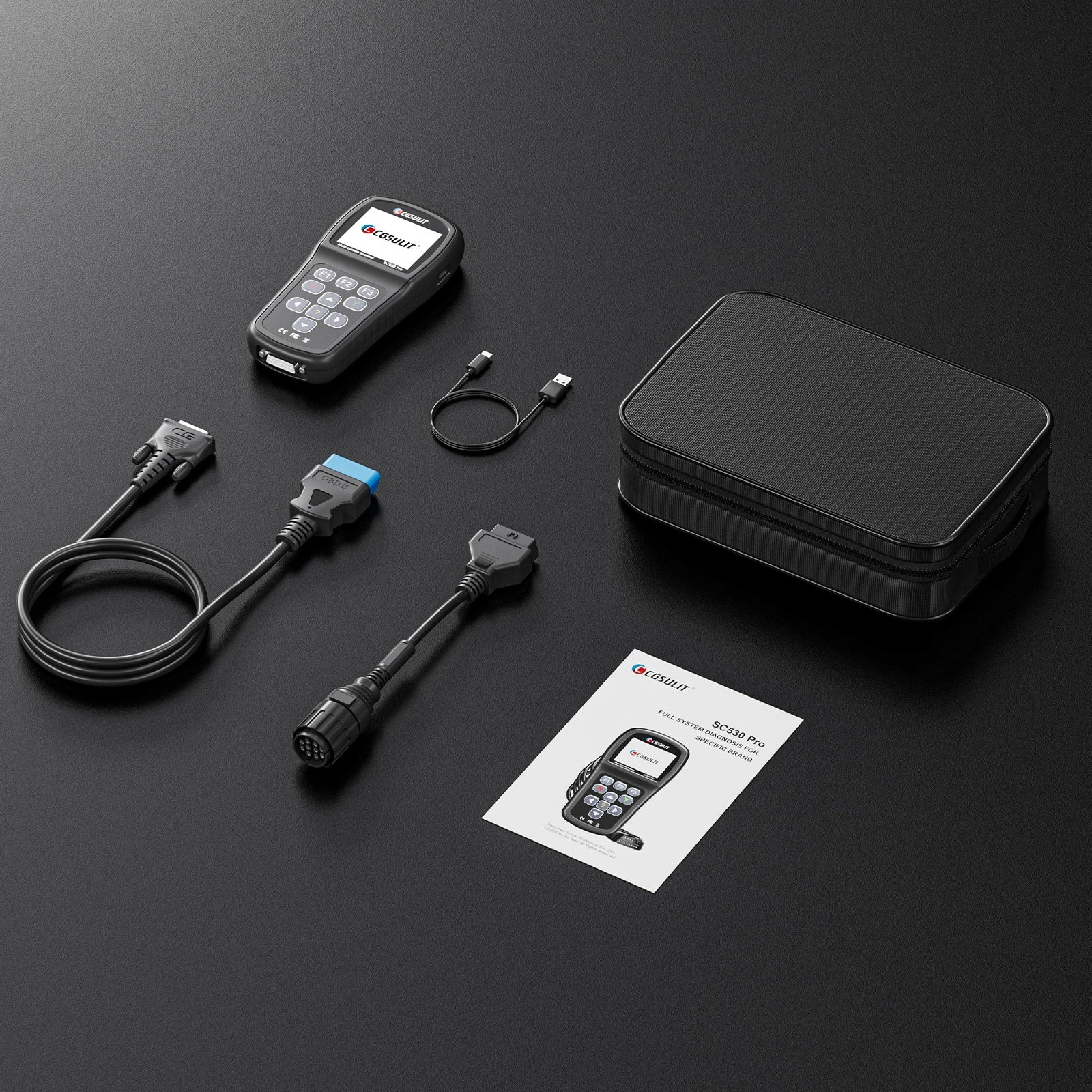 cgsulit sc530 pro for bmw motorcycle scanner package