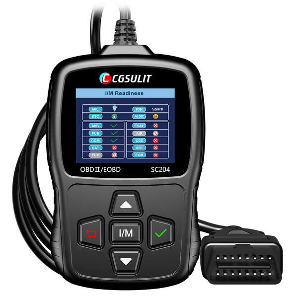 CGSULIT SC204 OBD2 Scanner EOBD Code Reader Mini Diagnostic Tool for Vehicle Check Engine Light Emission Analyze