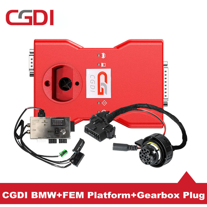 CGDI BMW Key Programmer Full Version Total 24 Authorizations Get Free Reading 8 Foot Adapter and BMW OBD Cable