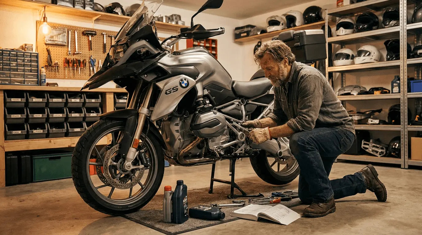 10 BMW Motorcycle Maintenance Tasks Every Rider Can Do at Home