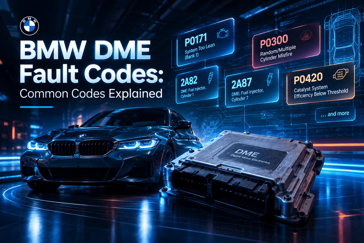 BMW DME Fault Codes: What Do They Mean?