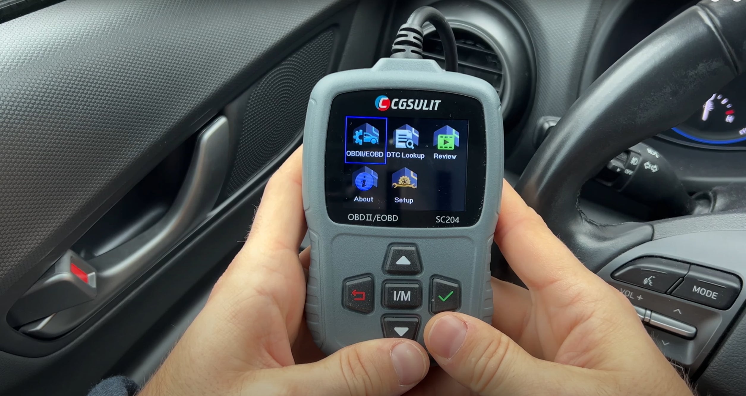 How to Reset the Check Engine Light  with the OBD2 Scanner?