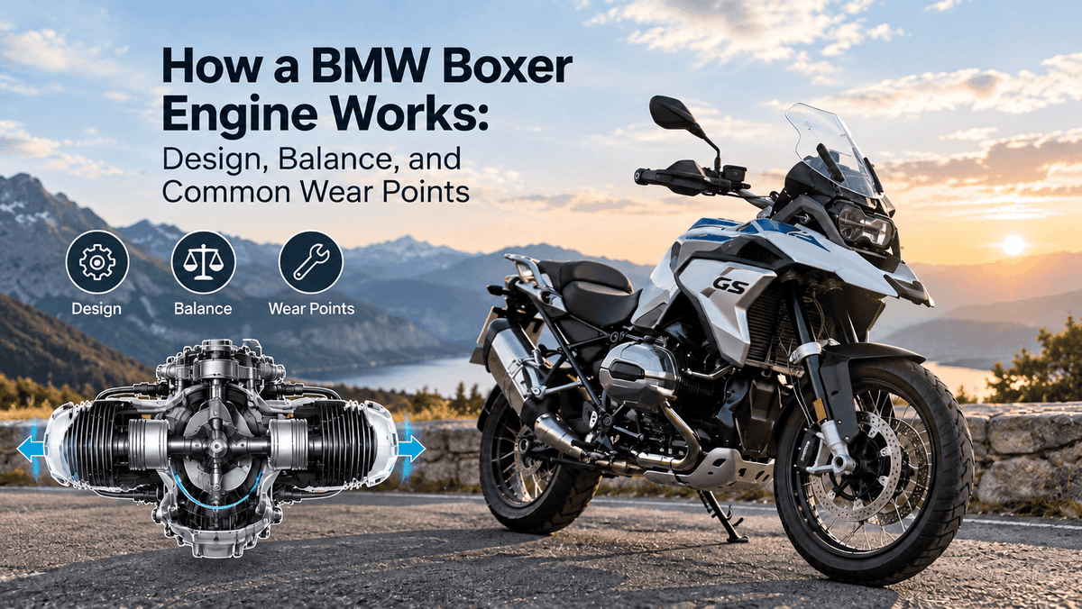 How a BMW Boxer Engine Works: Design, Balance, and Common Wear Points