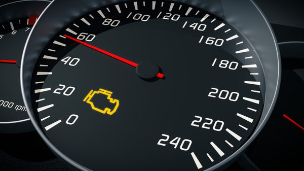 Is it ok to drive on the road when the check engine light on?
