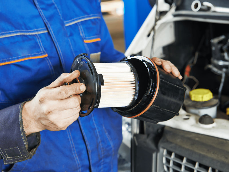 About fuel filter replacement