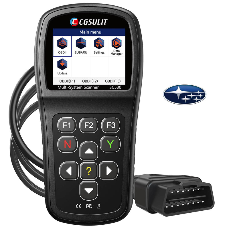 CGSULIT SC530 Subaru All System OE-Level Diagnostic Scanner Tool OBDII Code Reader with Active Test