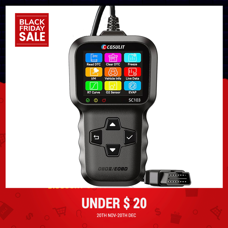 sc103 obd2 code reader black friday sale