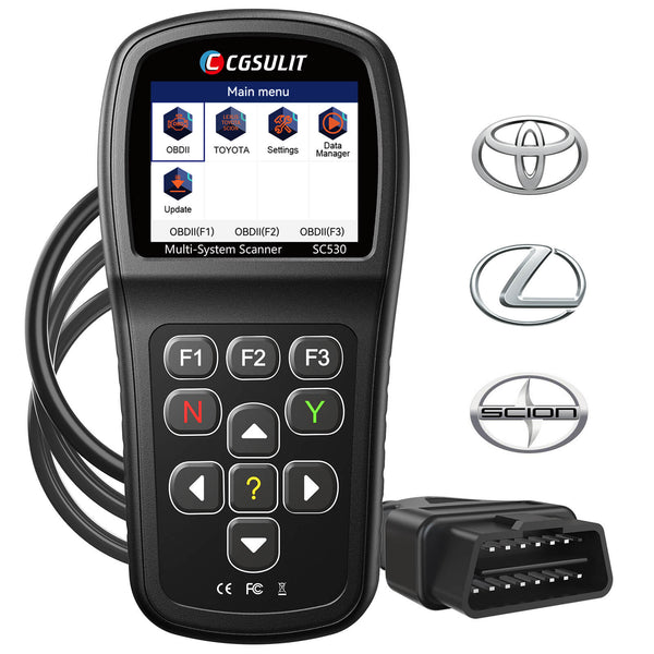 CGSULIT SC530 Toyota/ Lexus/ Scion All System OE-Level Auto Scan Tool with Active Test OBD2 Diagnostics