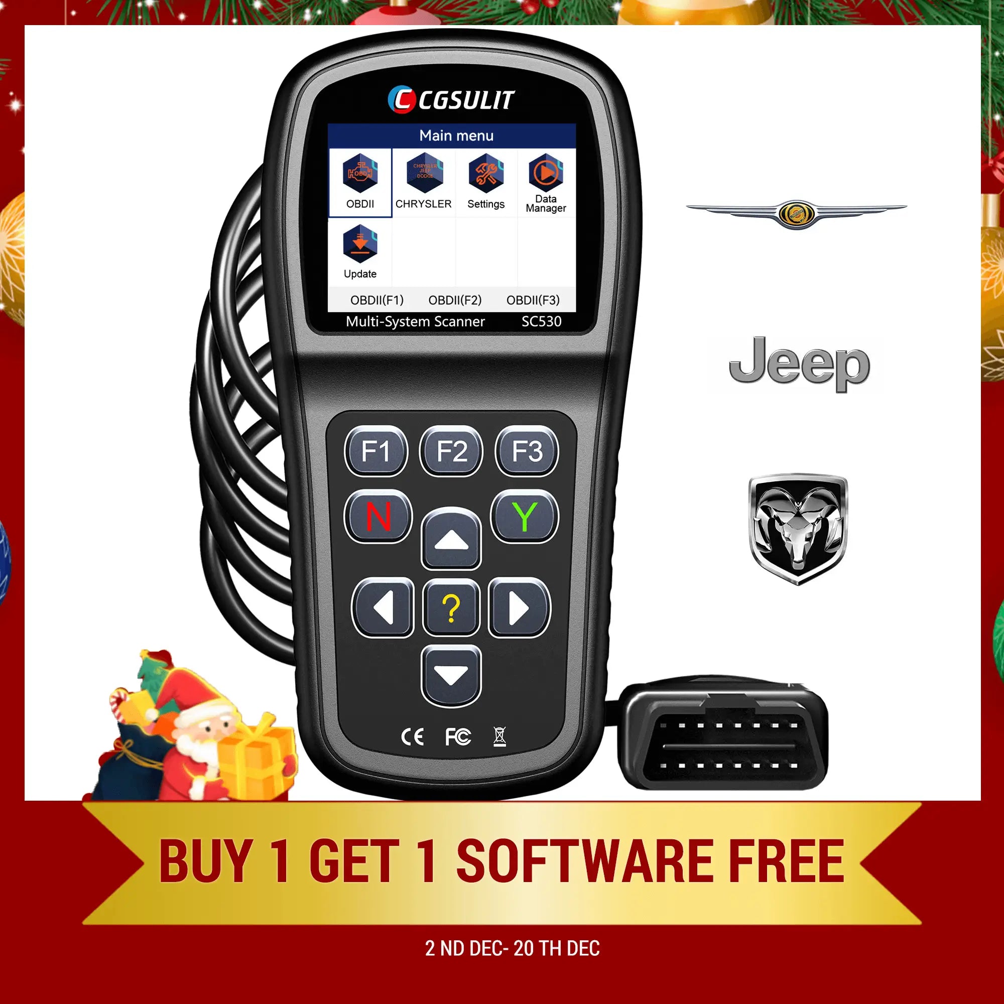 cgsulit sc530 chrysler scanner