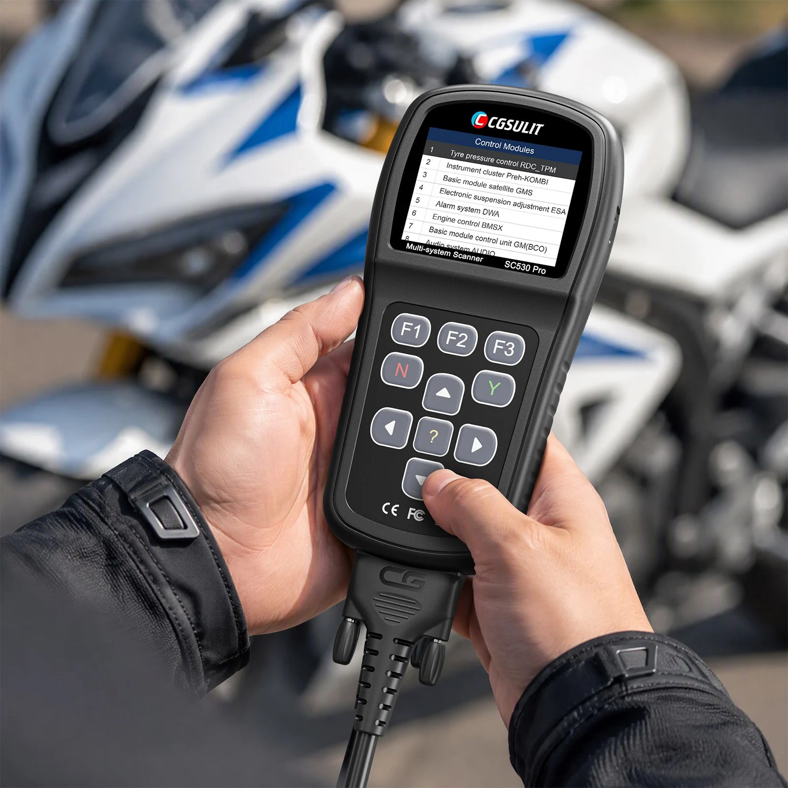 cgsulit sc530 pro for bmw motorrad access full system