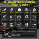 cgsulit sc530 porsche scan tool offers over 30 reset services