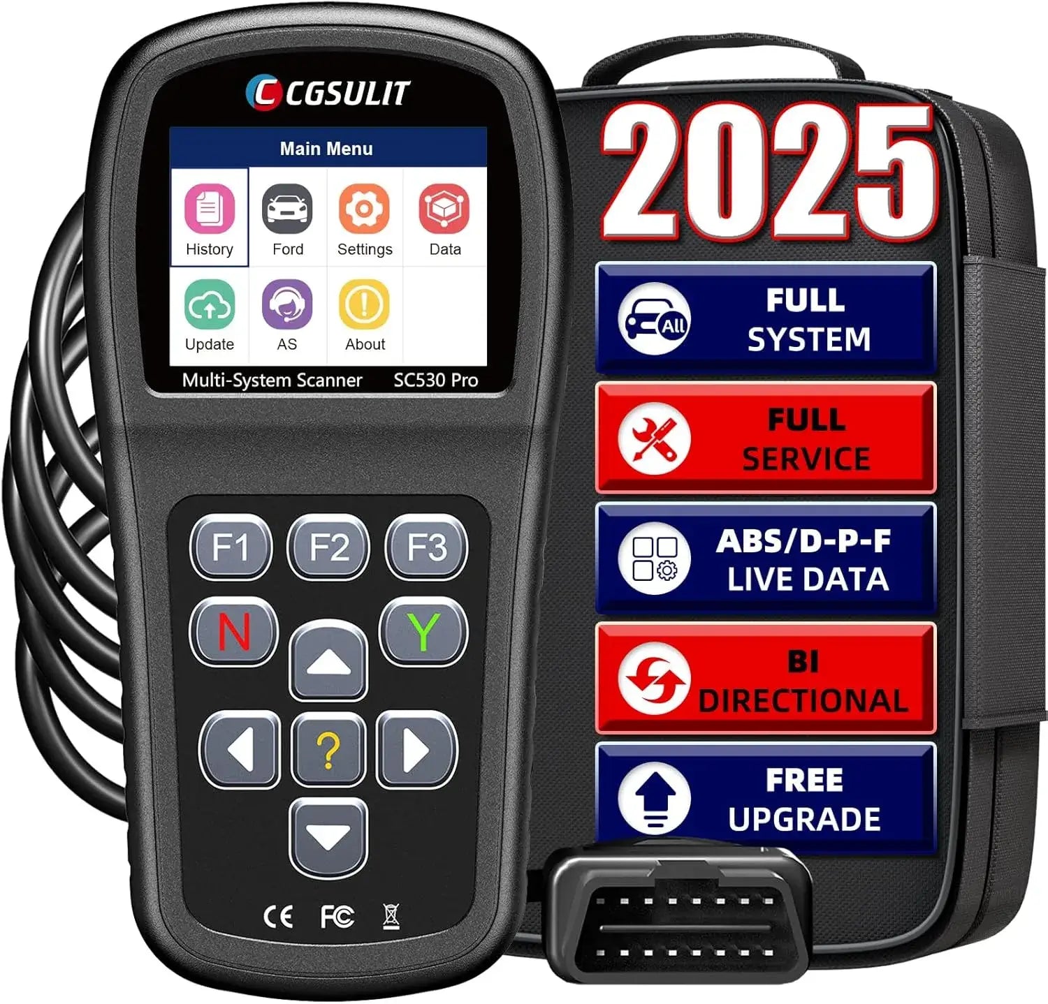 cgsulit sc530 pro for ford obd2 scanner