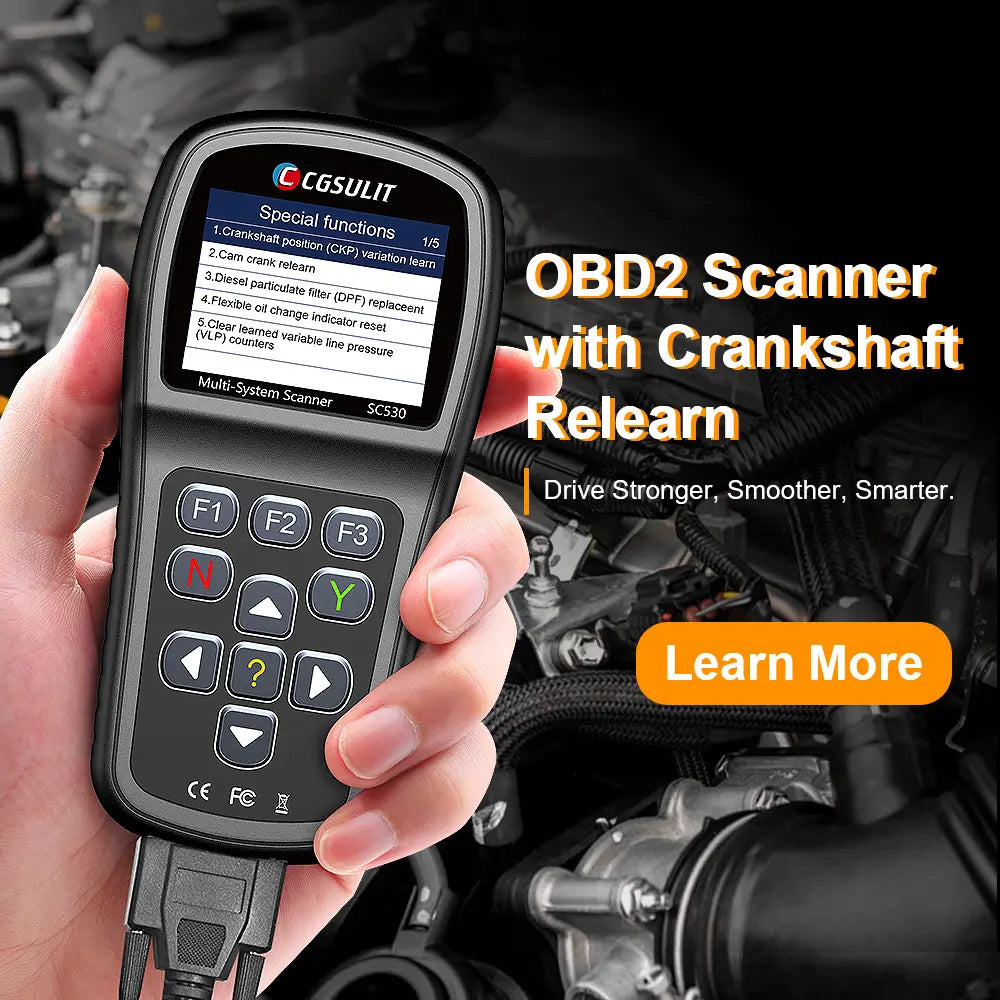 cgsulit sc530 gm scan tool is the obd2 scanner with crankshaft relearn.