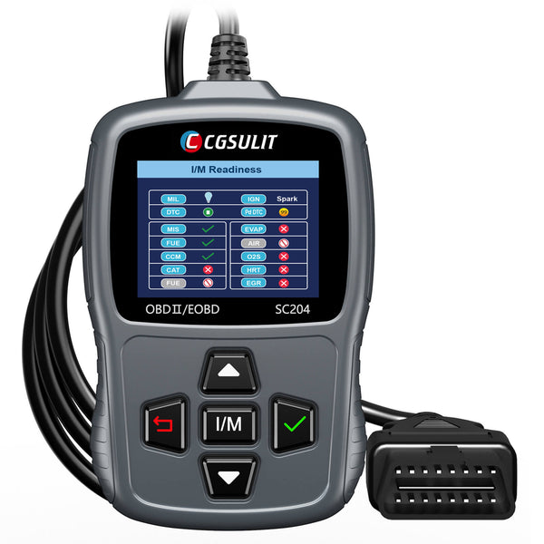 CGSULIT SC204 OBD2 Scanner EOBD Code Reader Mini Diagnostic Tool for Vehicle Check Engine Light Emission Analyze