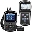 CGSULIT SC204 OBD2 EOBD Scanner Engine Code Reader+BD715 Battery Tester 