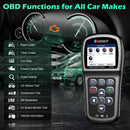 SC530 vag OBDII code reader support 10 OBD2 modes. It quickly turns off the Check Engine Light(MIL) and helps your car pass the smog check.