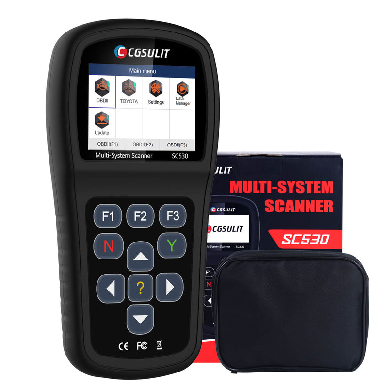 CGSULIT SC530 Full System Auto Scan Tool OE-Level Diagnostic for Specific Make OBD2 Scanner with Bi-Directional Control
